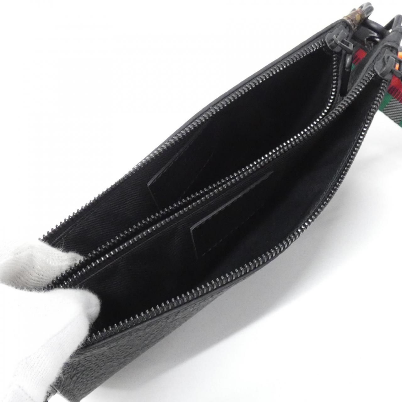 Louis Vuitton Taurillon Monogram Trio Pouch Shoulder — view 7