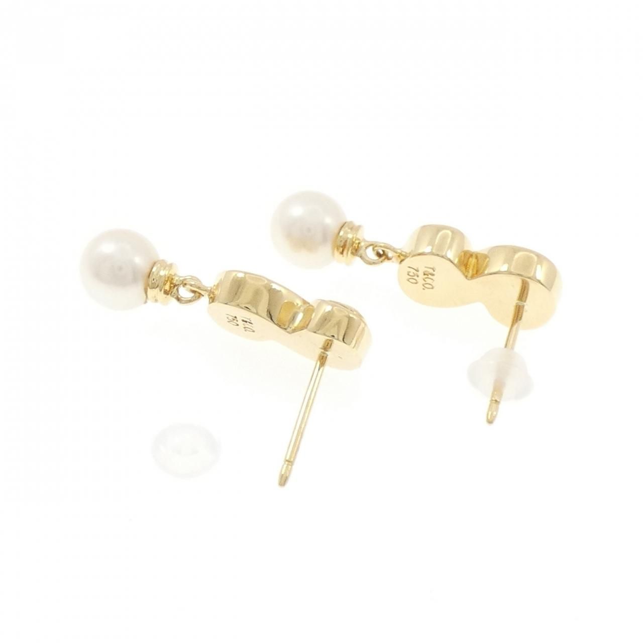 Tiffany & Co Akoya Pearl Earrings 6.4 — view 3