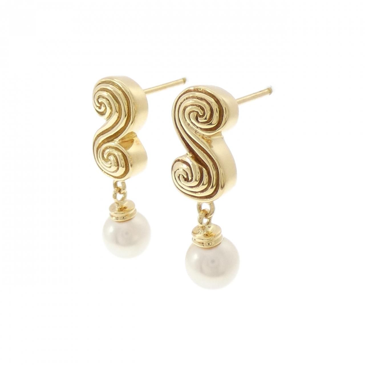 Tiffany & Co Akoya Pearl Earrings 6.4 — view 2