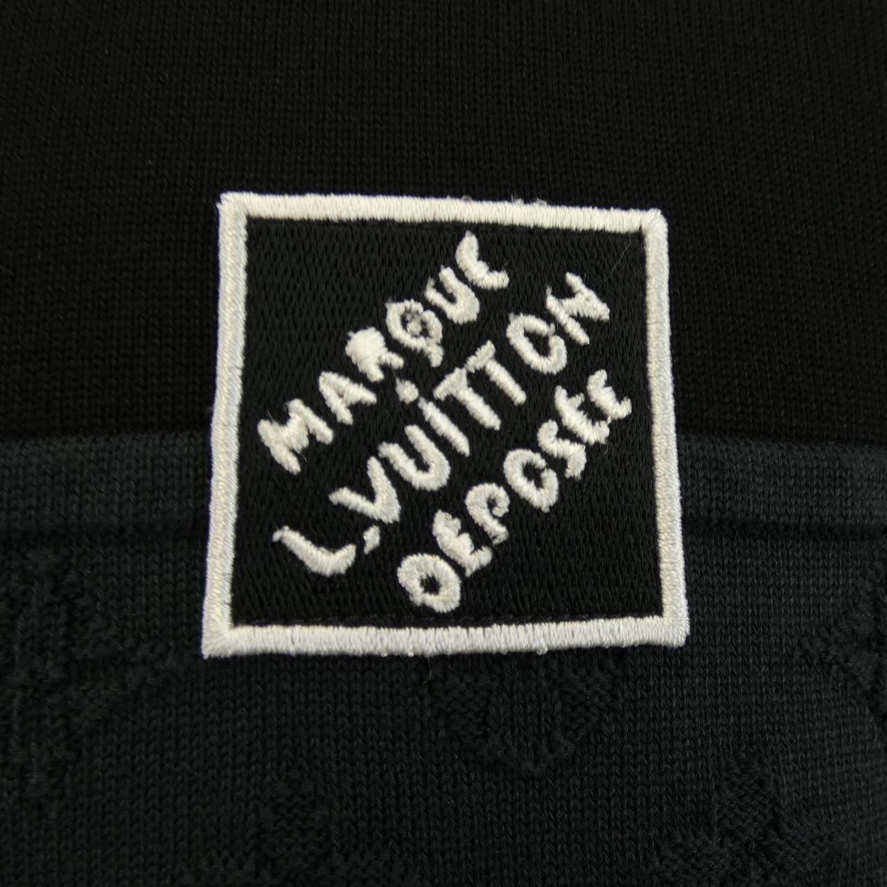 Louis Vuitton Monogram Jacquard Long Sleeve Polo — view 7
