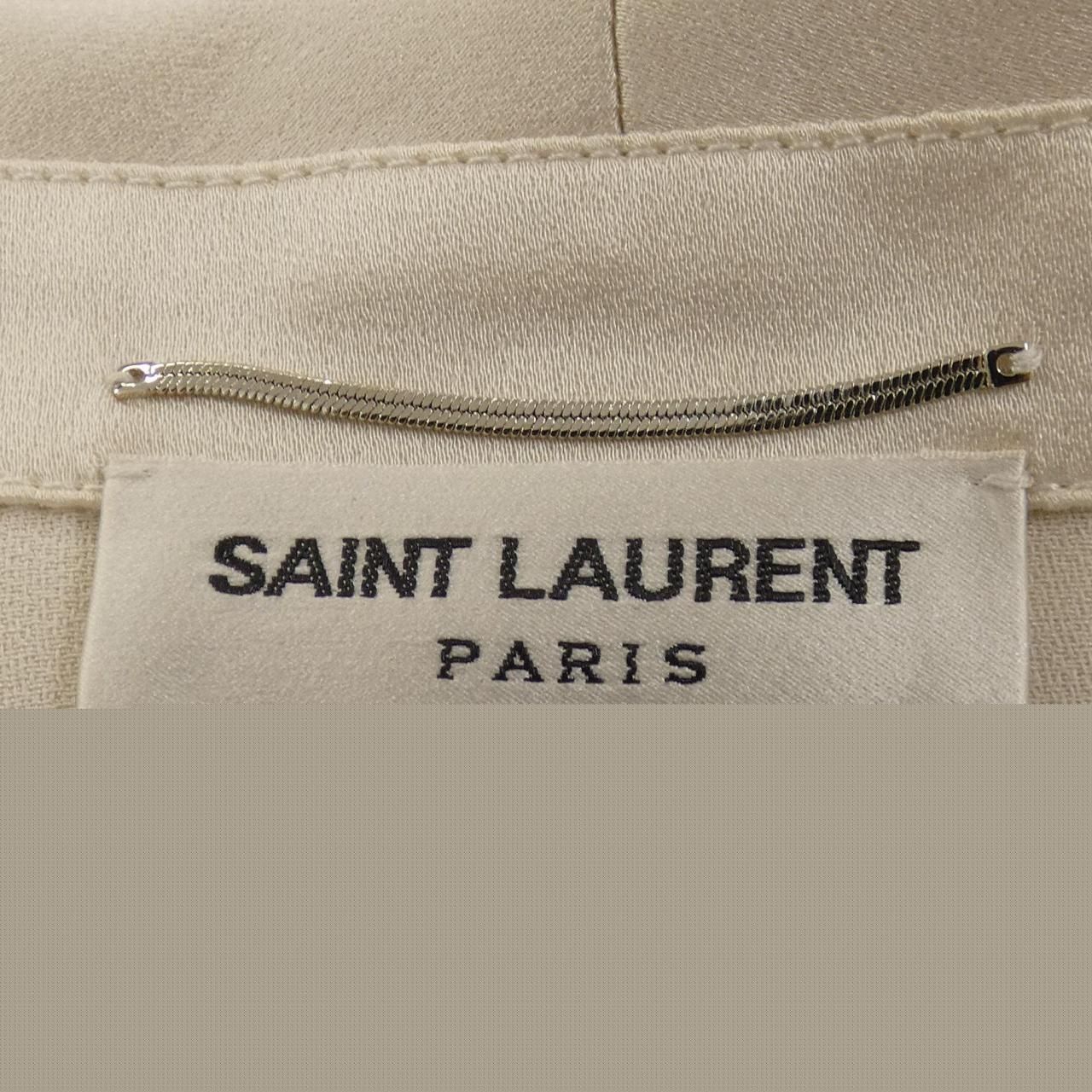 Saint Laurent Coat Beige — view 4