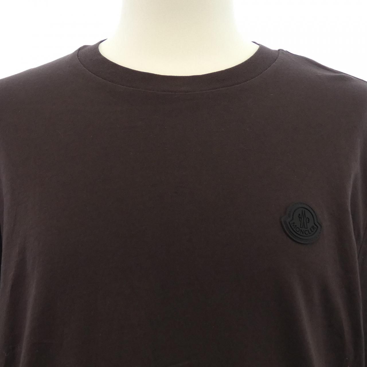 Moncler T-Shirt Brown — view 5