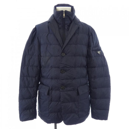 Prada Triangle Logo Down Jacket