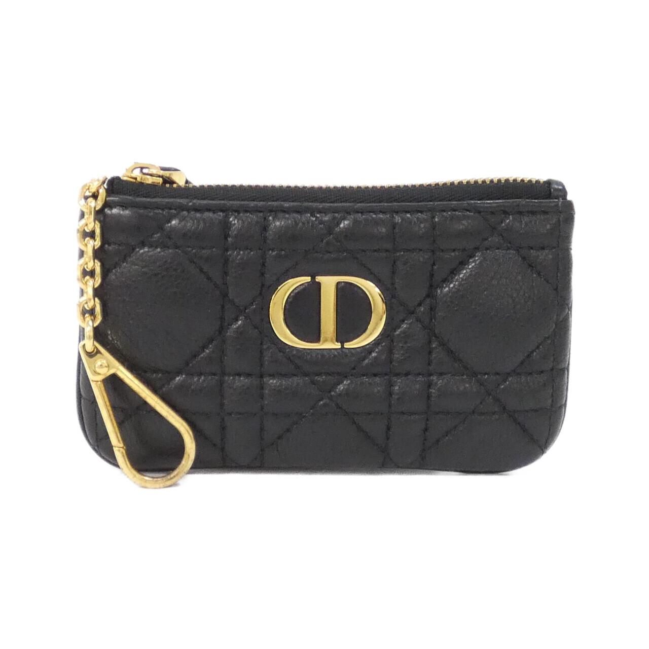 Dior Caro Coin & Key Case Key Holder