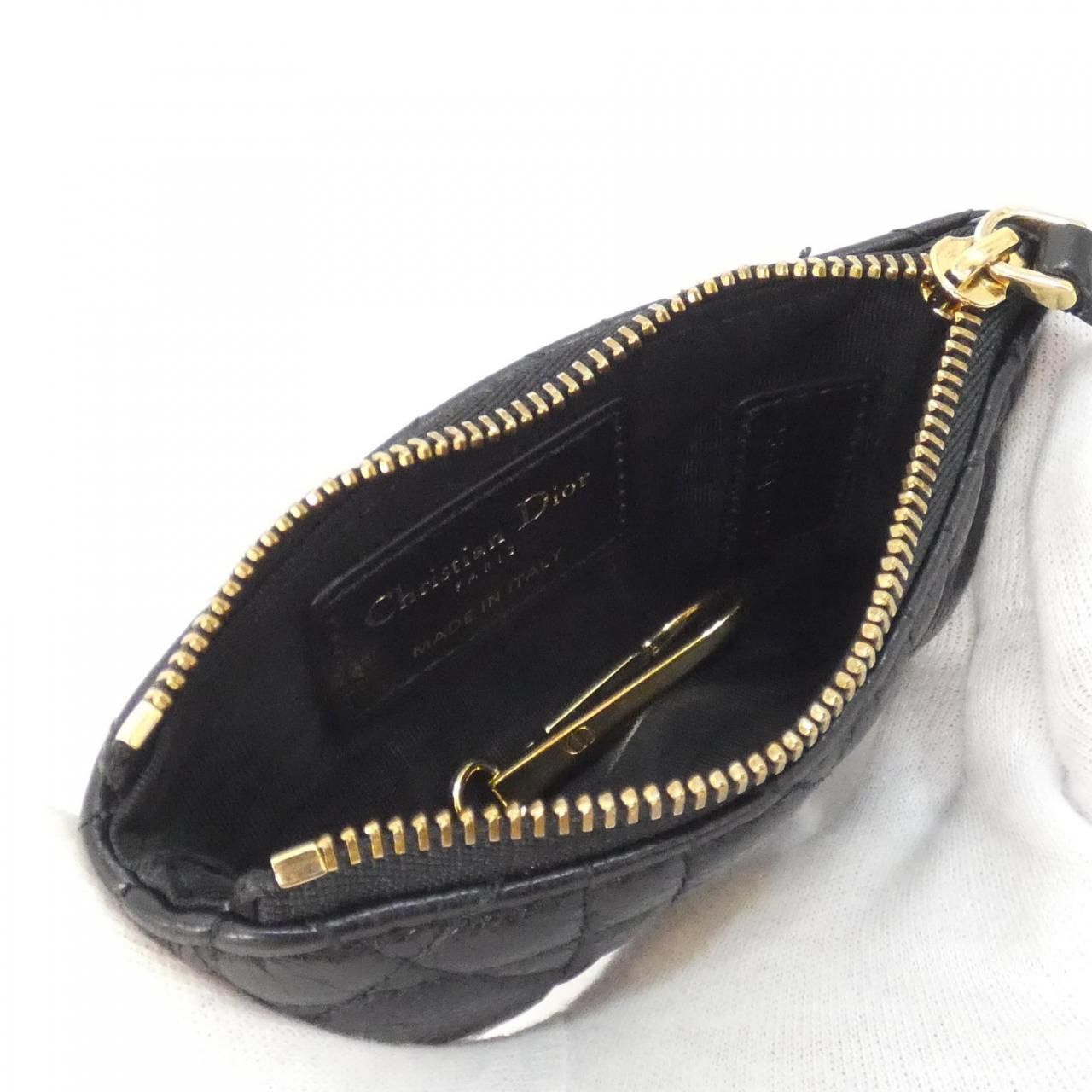 Dior Caro Coin & Key Case Key Holder — view 8