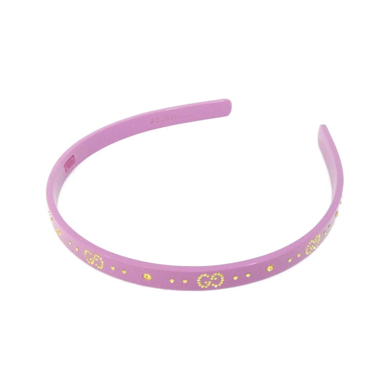 Gucci Headband Hair Accessories Pink