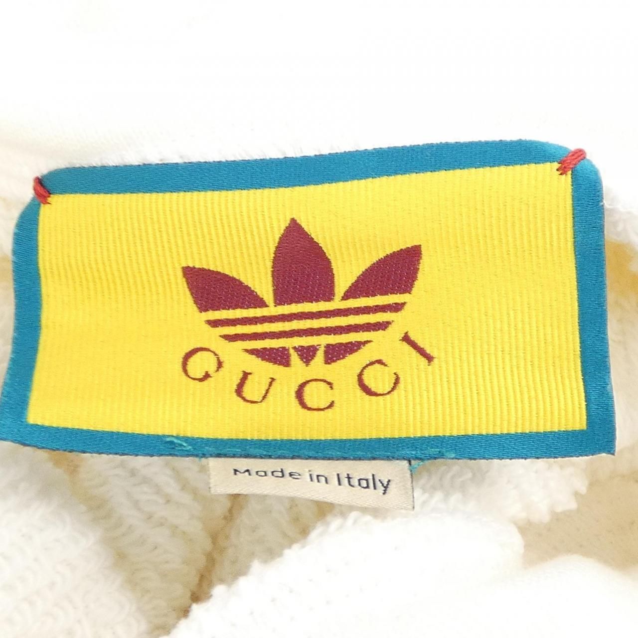 Gucci Adidas Hoodie White — view 4