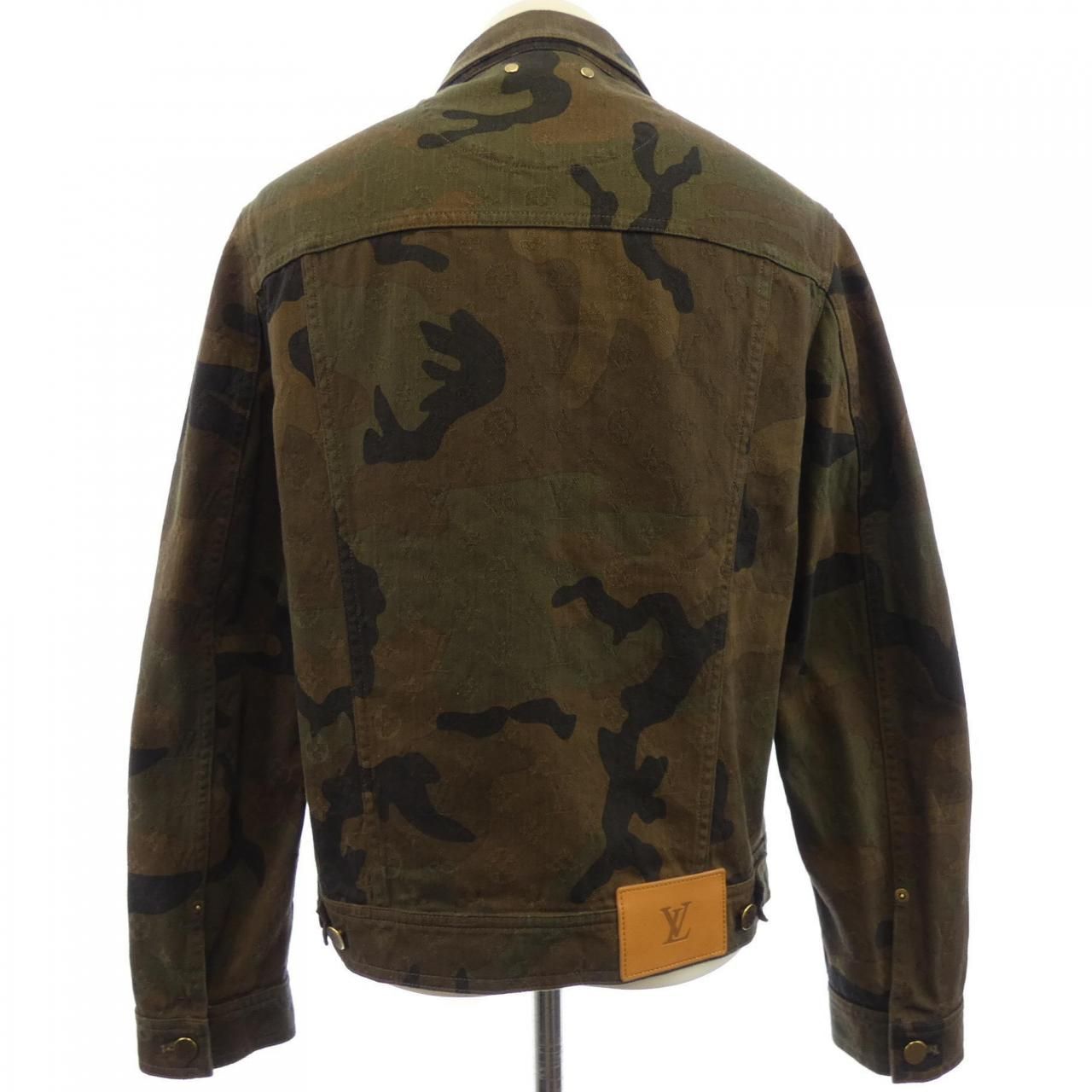 Louis Vuitton Jacquard Denim Trucker Jacket Supreme — view 2