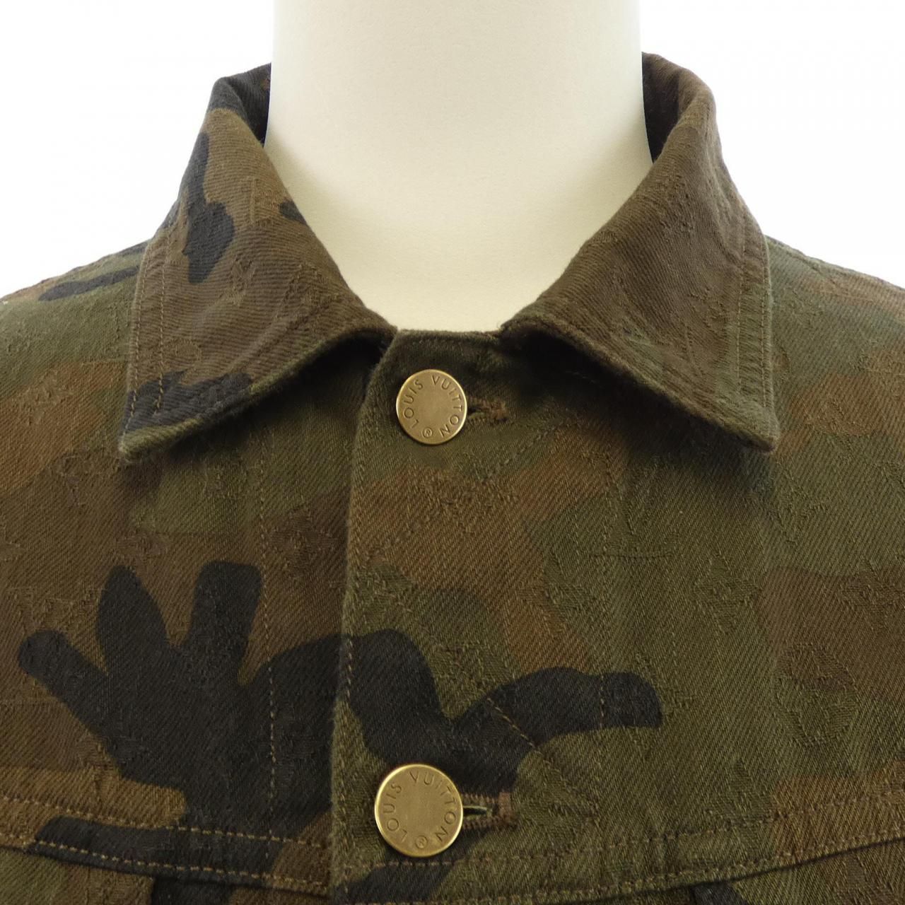 Louis Vuitton Jacquard Denim Trucker Jacket Supreme — view 5