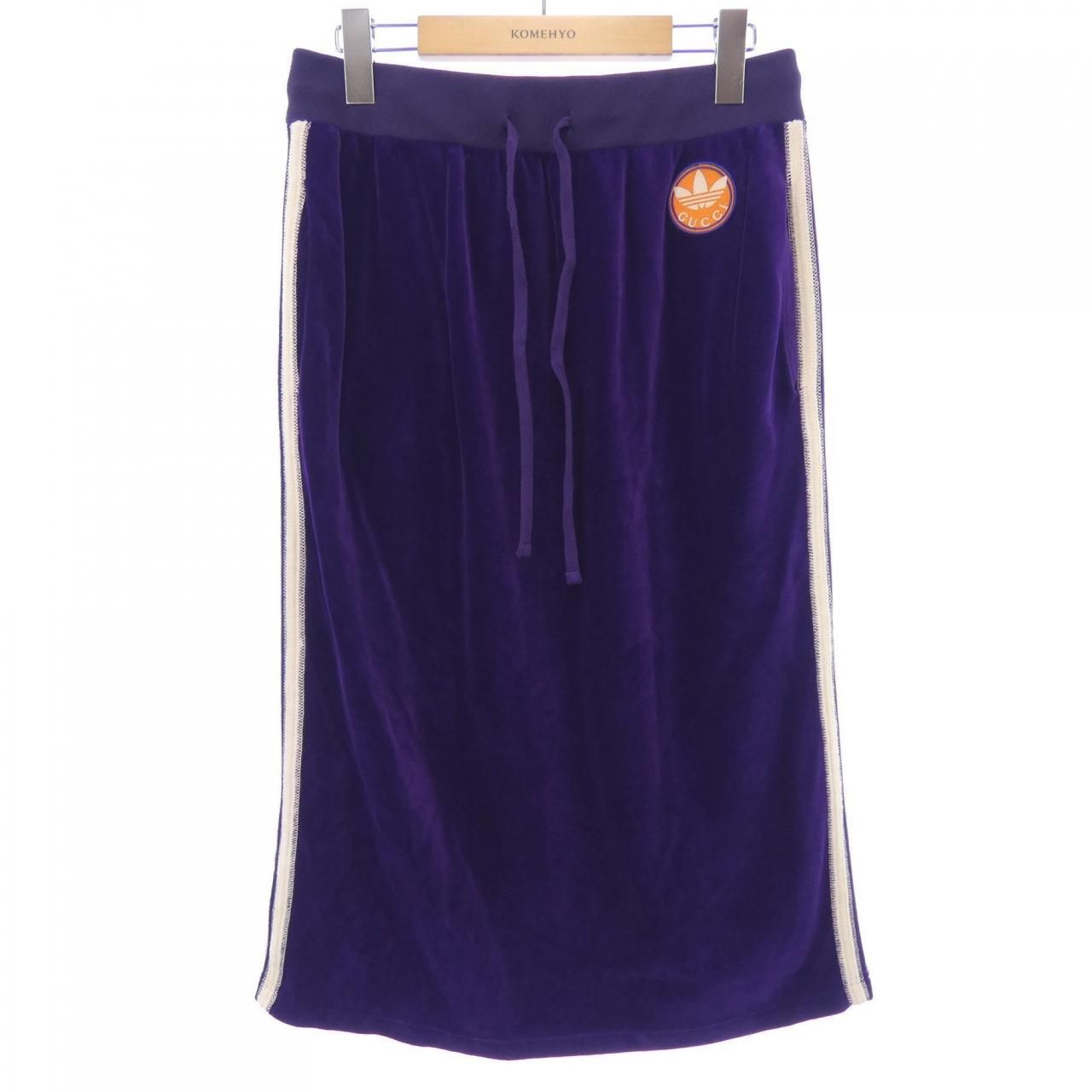 Gucci Adidas Skirt Purple
