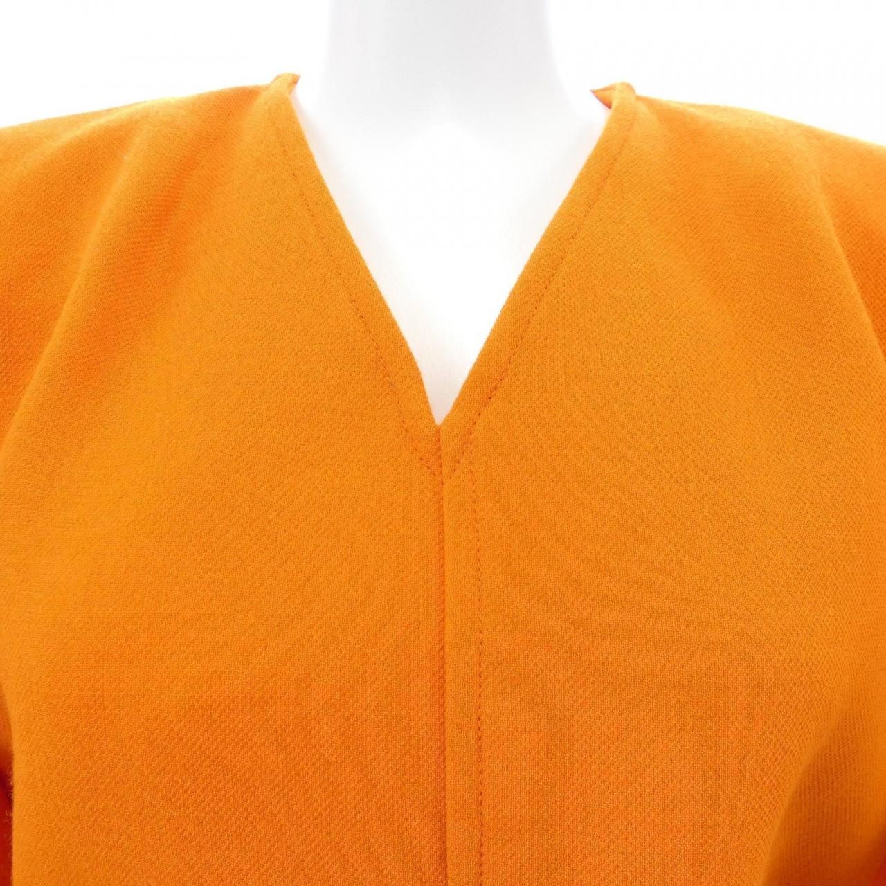 Saint Laurent Dress Orange — view 5