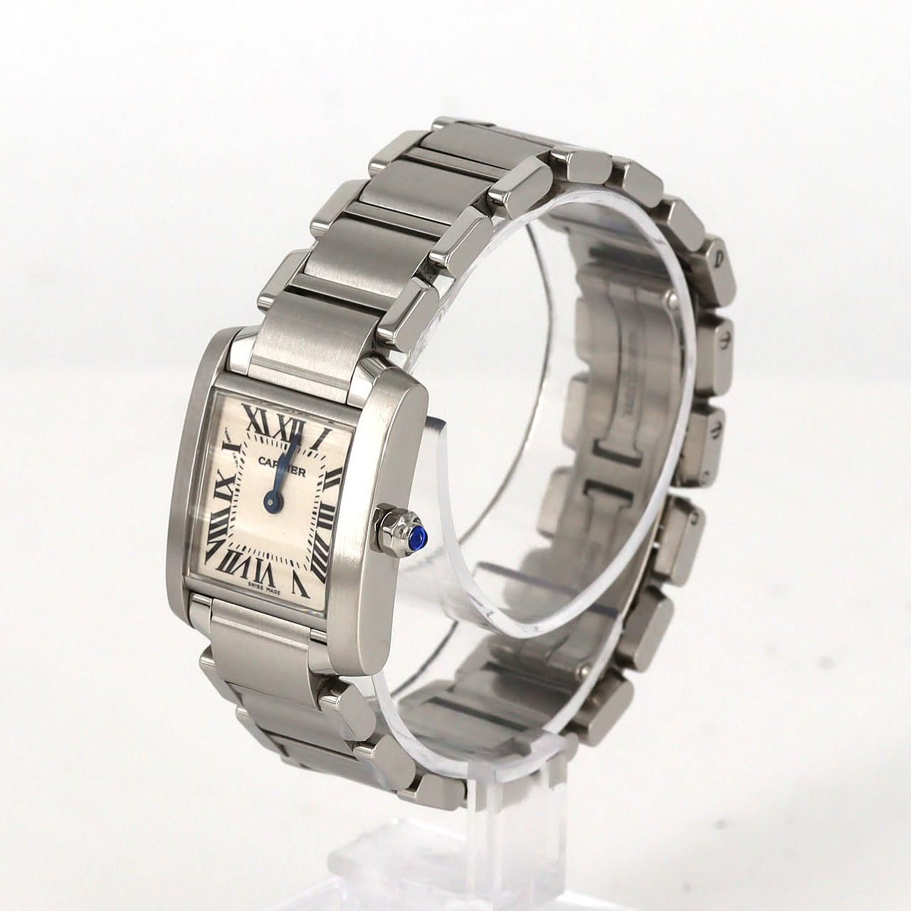Cartier Tank Francaise SM SS Quartz Watch — view 2