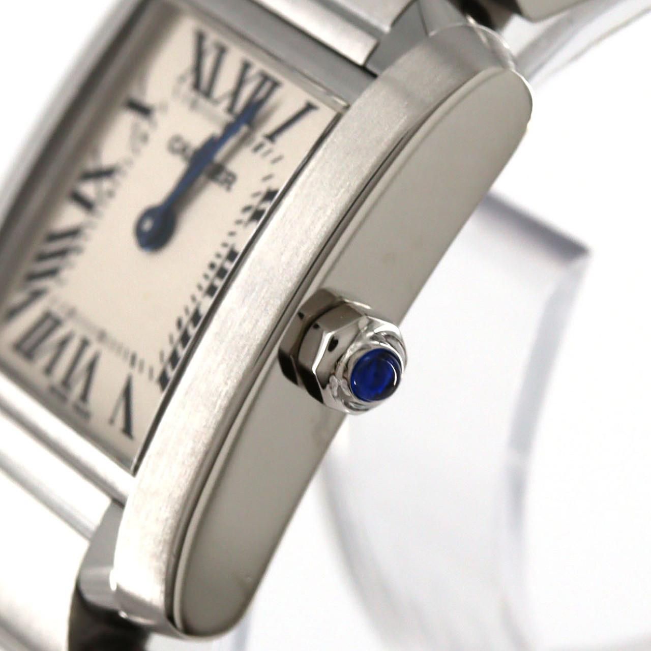 Cartier Tank Francaise SM SS Quartz Watch — view 4