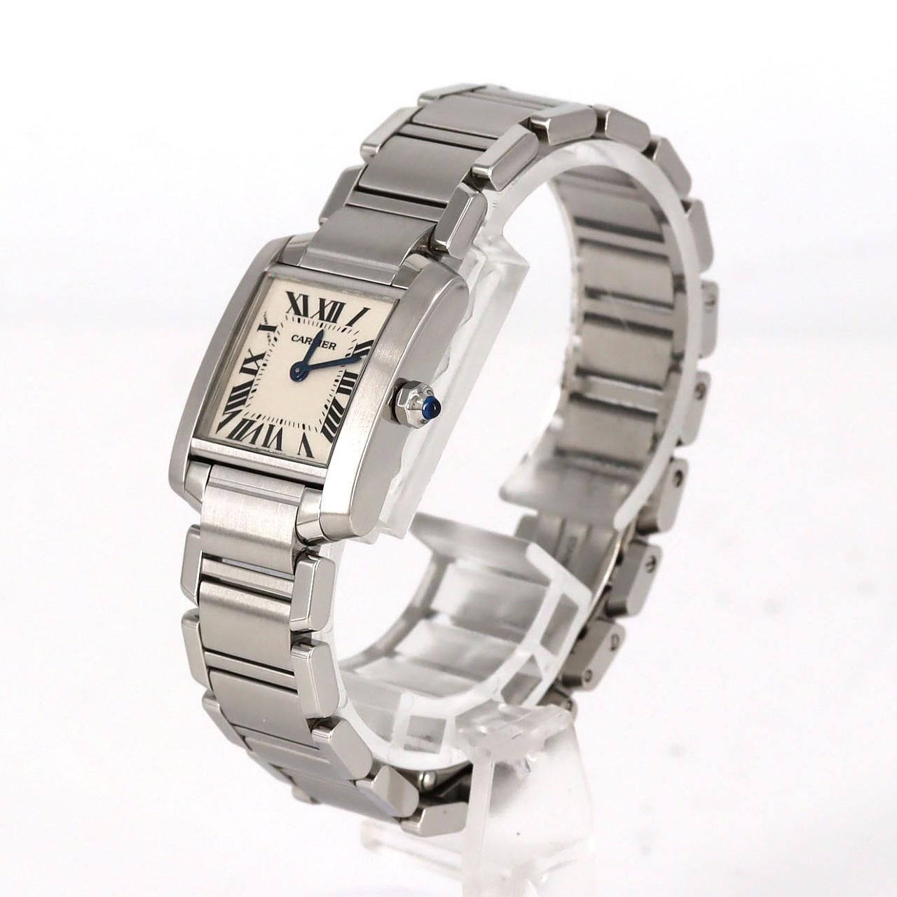 Cartier Tank Francaise SM SS Quartz Watch — view 2