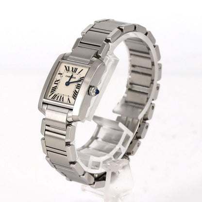 Cartier Tank Francaise SM SS Quartz Watch — view 2
