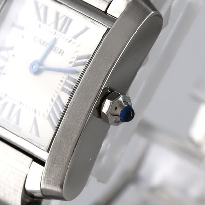 Cartier Tank Francaise SM SS Quartz Watch — view 4