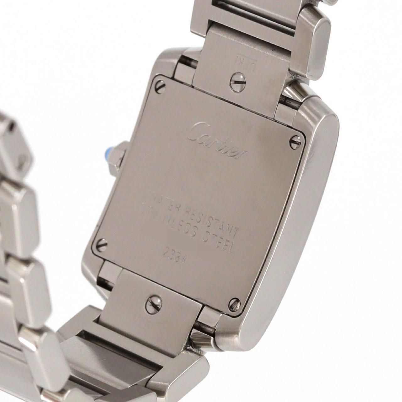 Cartier Tank Francaise SM SS Quartz Watch — view 6