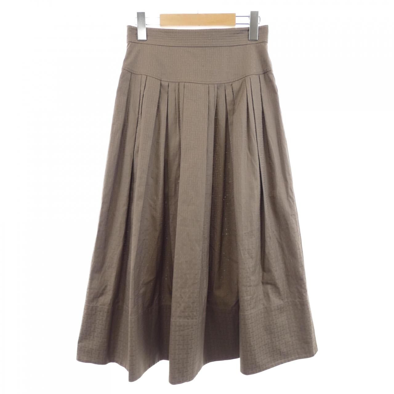 Hermes Mosaic Skirt Gray — view 2