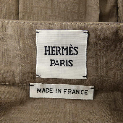 Hermes Mosaic Skirt Gray — view 4