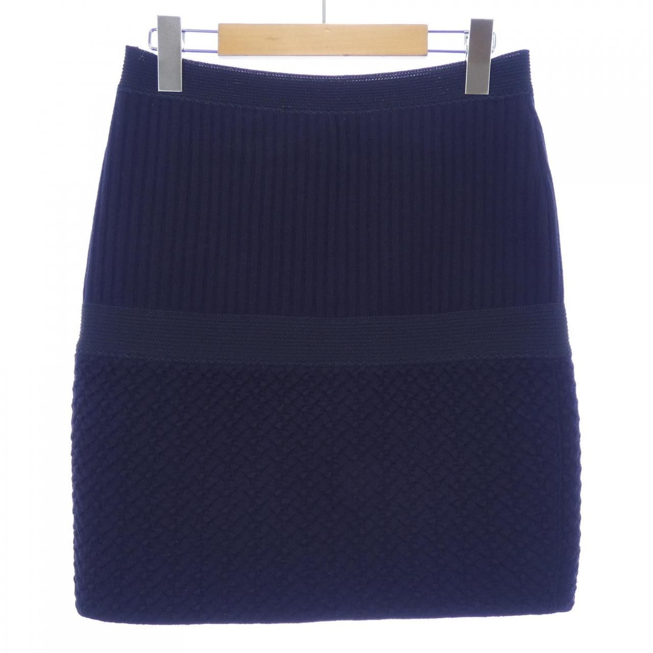 Chanel Skirt Navy — view 2