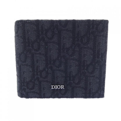 Dior Wallet with Coin Case Oblique Jacquard