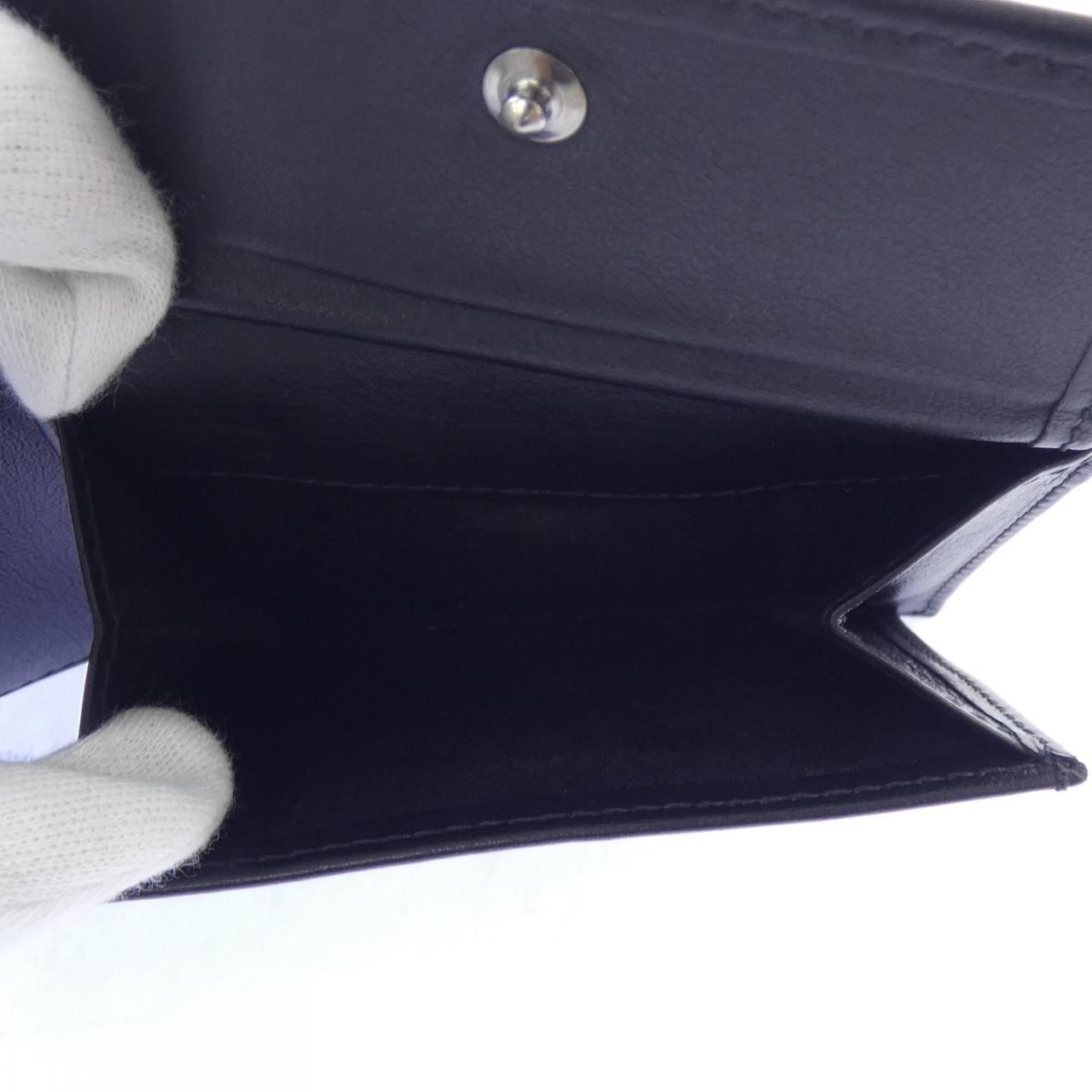 Dior Wallet with Coin Case Oblique Jacquard — view 5