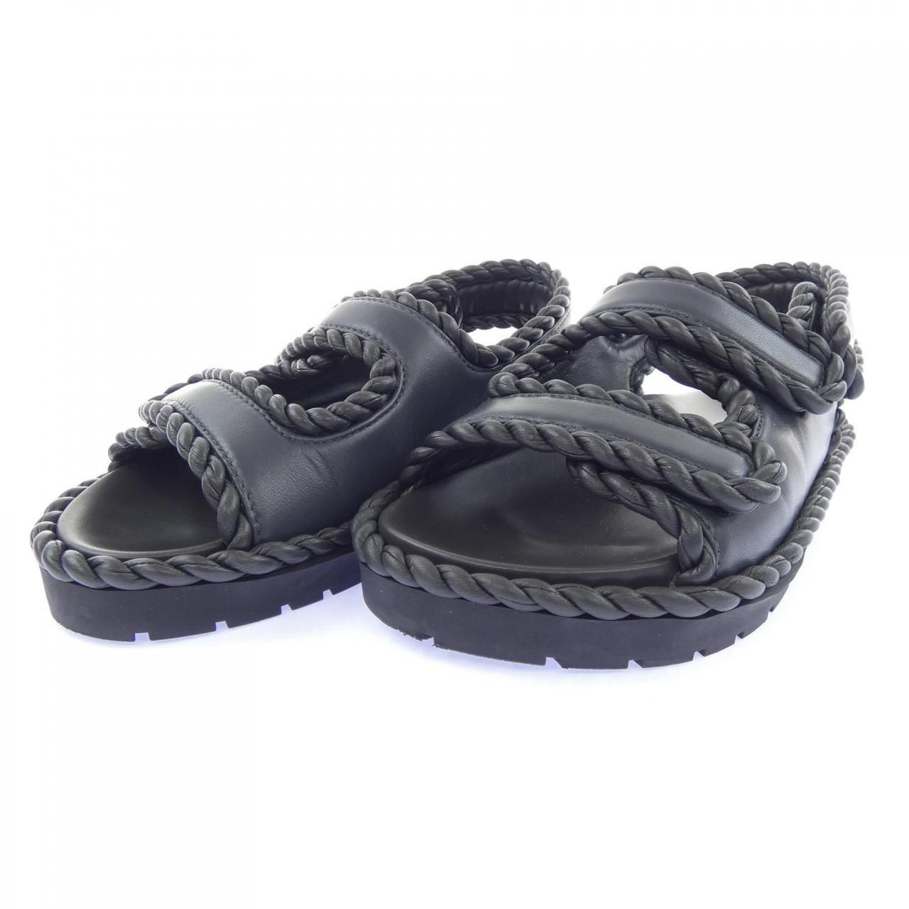 Bottega Veneta Sandals Gray — view 3