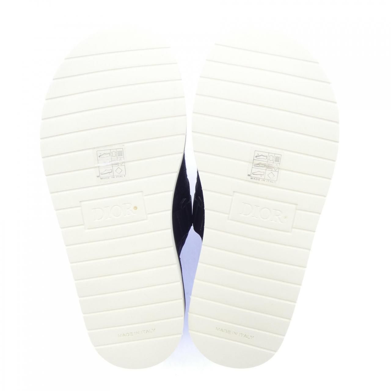 Dior Alpha Oblique Jacquard Sandals — view 4