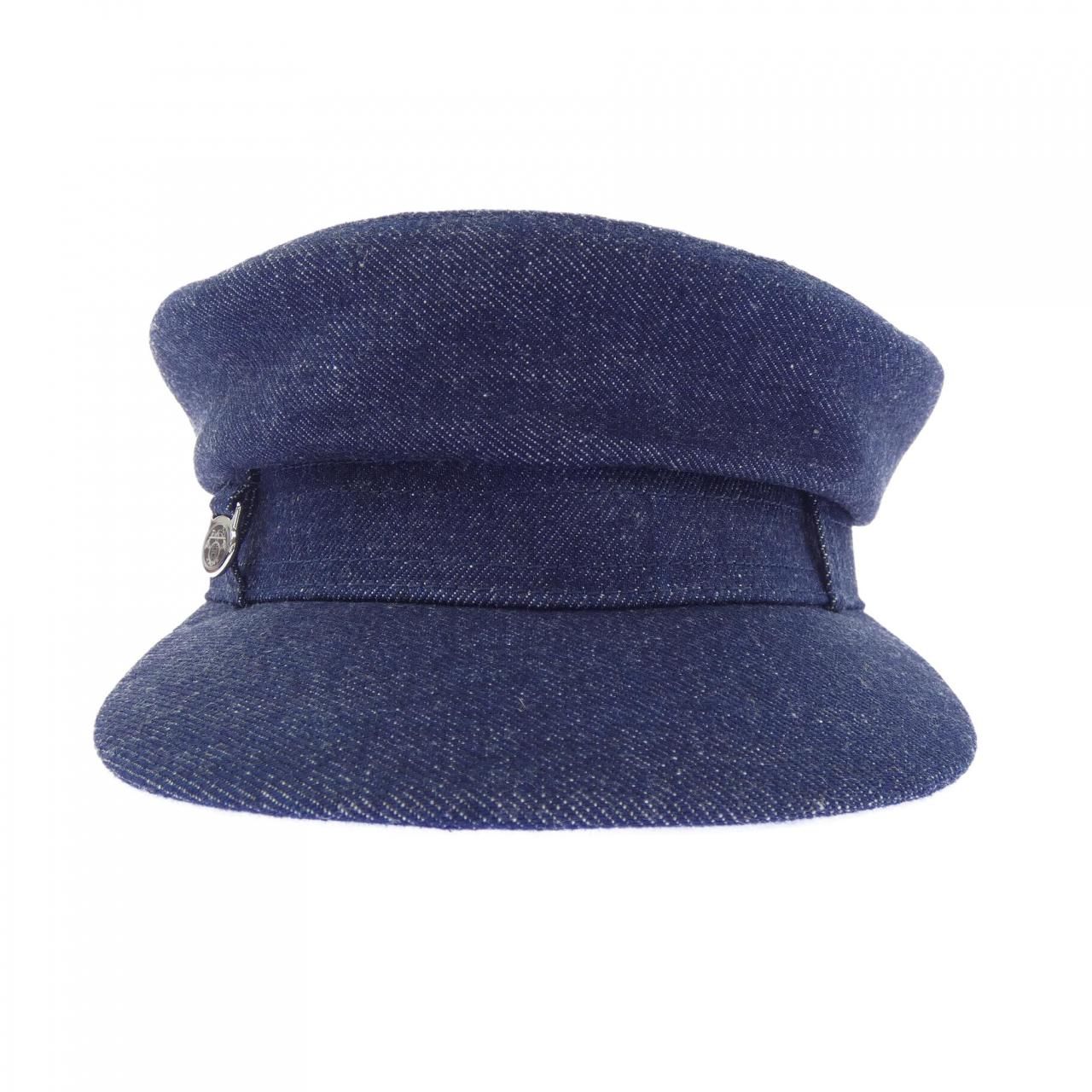 Hermes Deauville Denim Cap — view 2