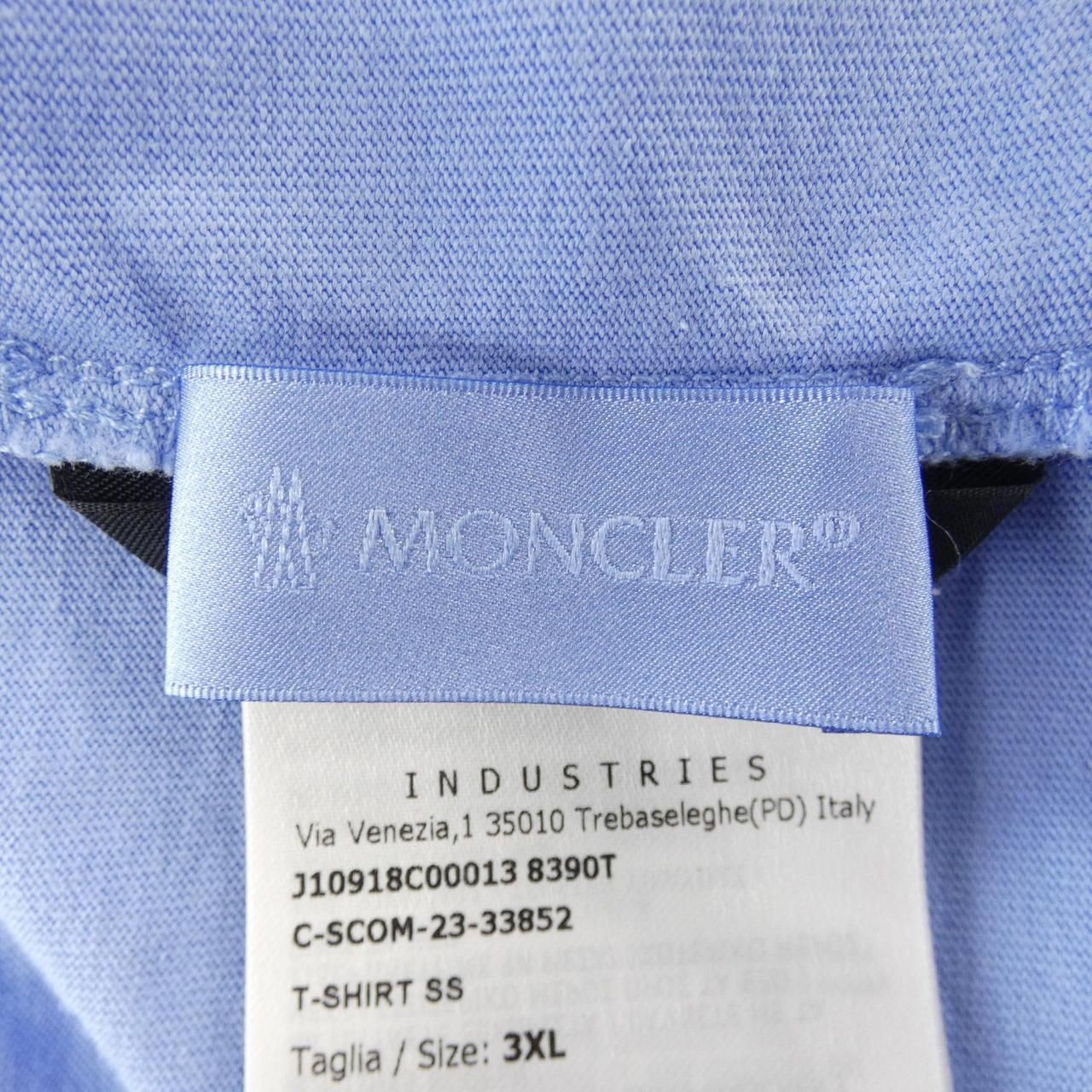 Moncler T-Shirt Blue — view 4