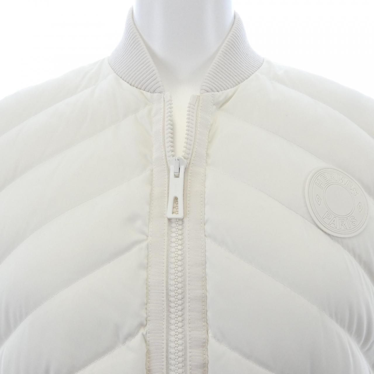 Hermes Cartouche Clou de Selle Down Vest — view 6