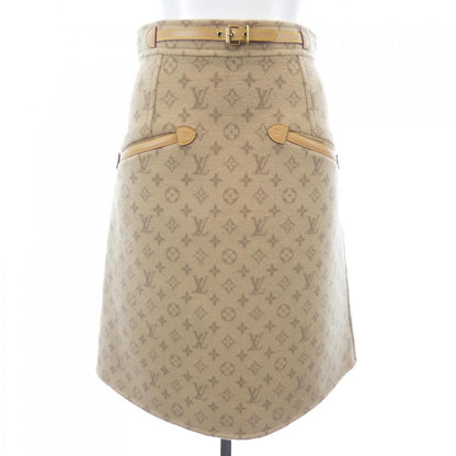Louis Vuitton Preppy Double Face a Line Skirt