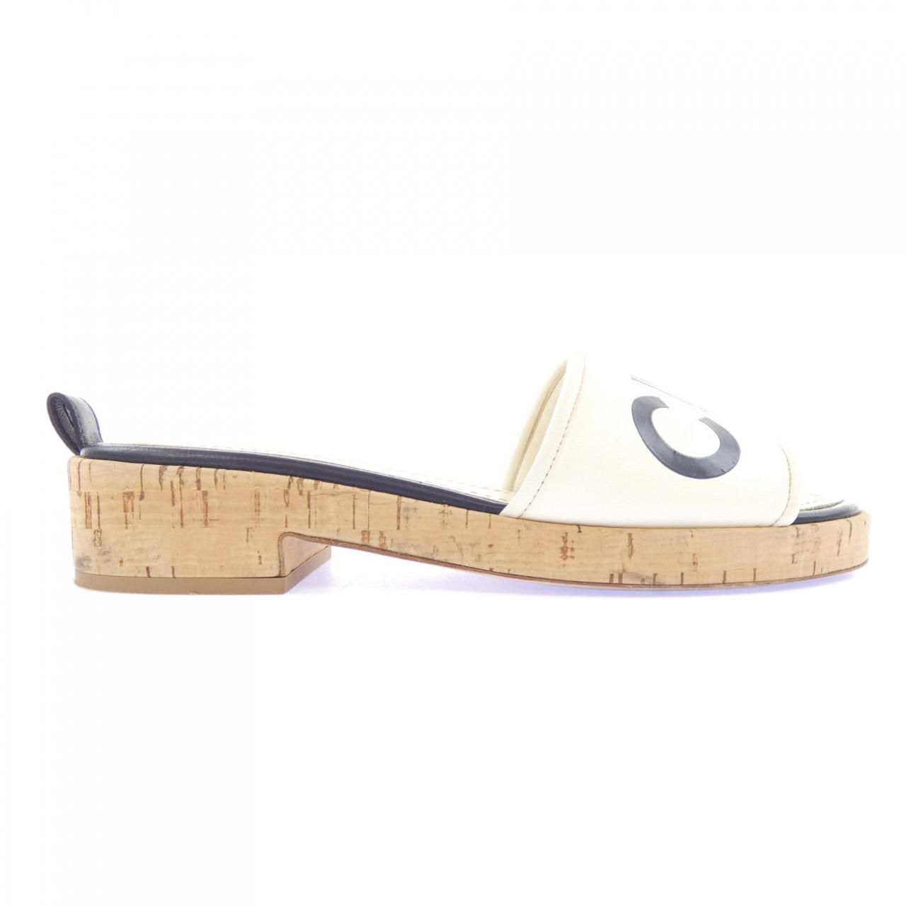Chanel Sandals White