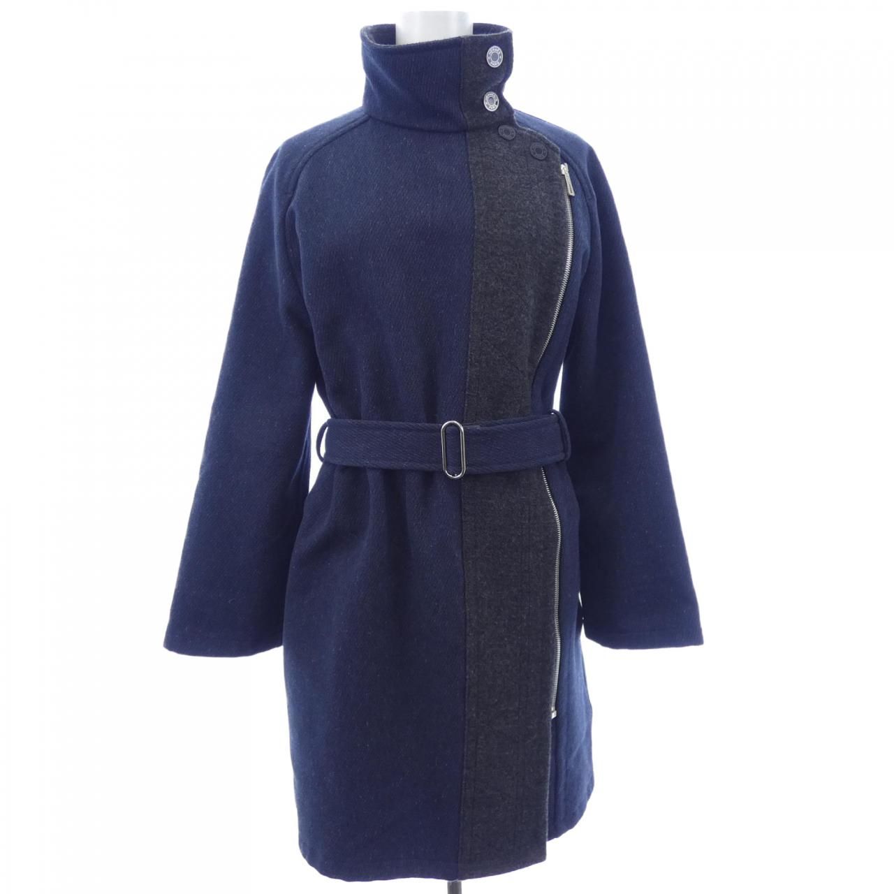 Hermes Coat Navy