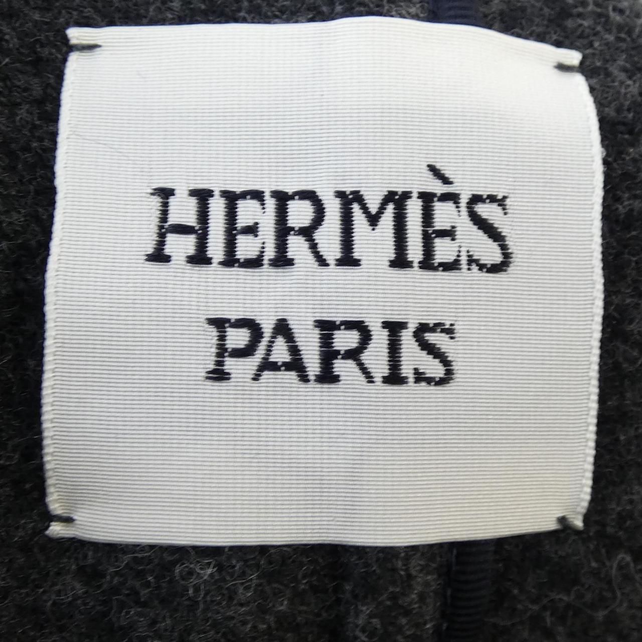 Hermes Coat Navy — view 4