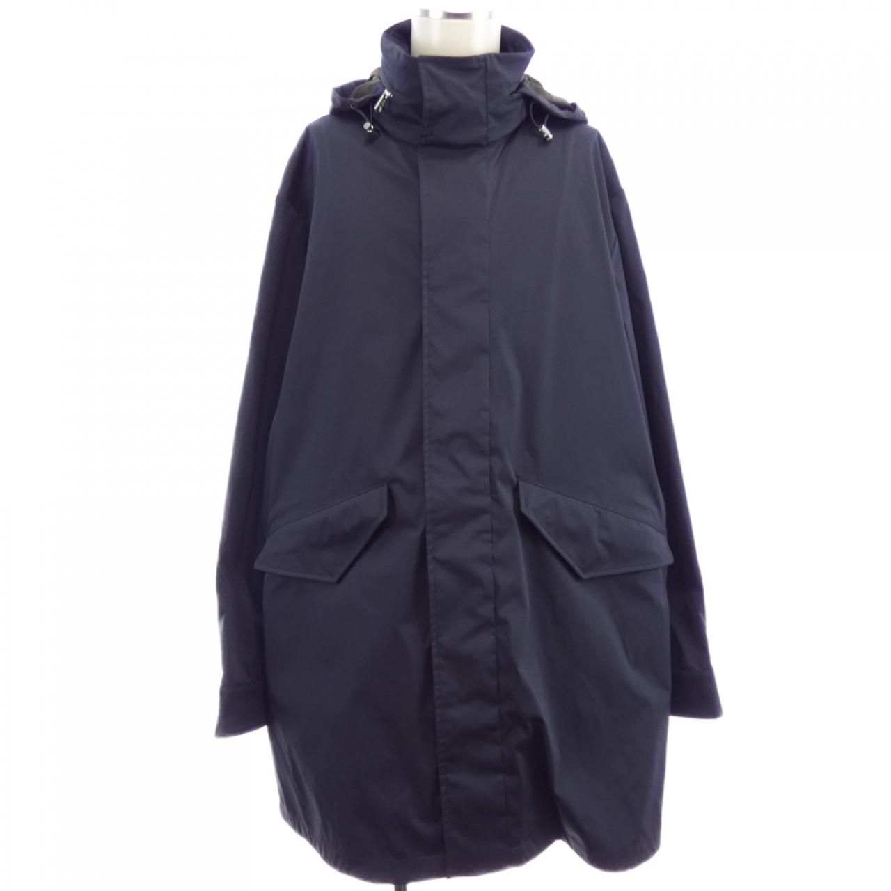 Moncler Ducastel Coat Navy