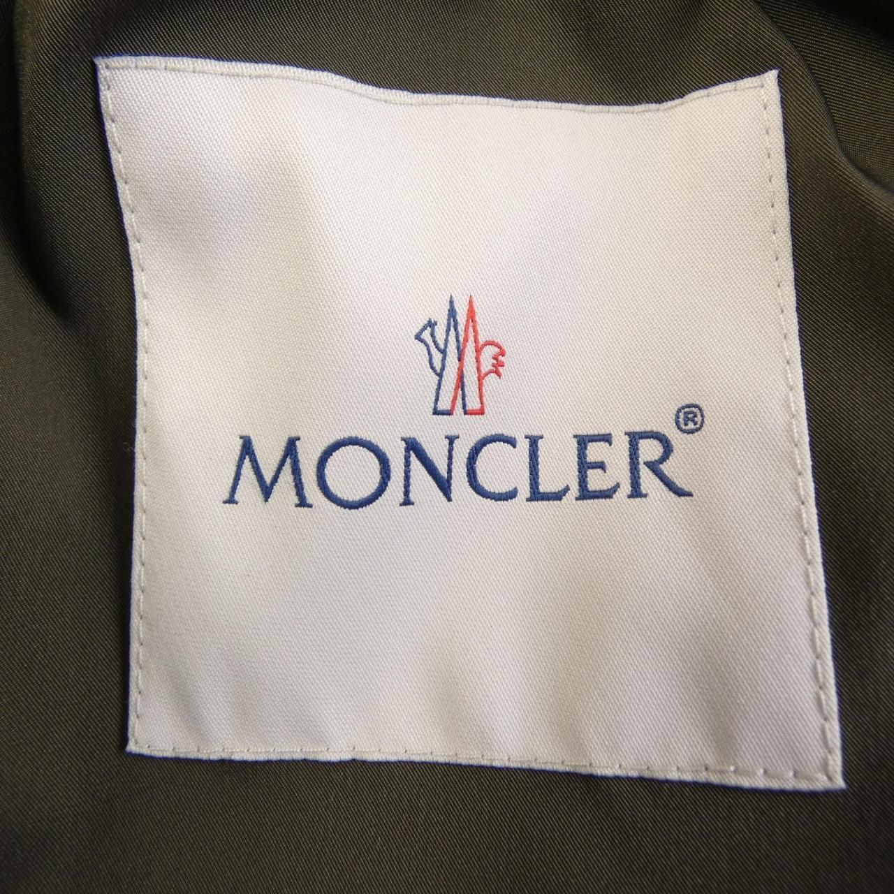 Moncler Ducastel Coat Navy — view 5