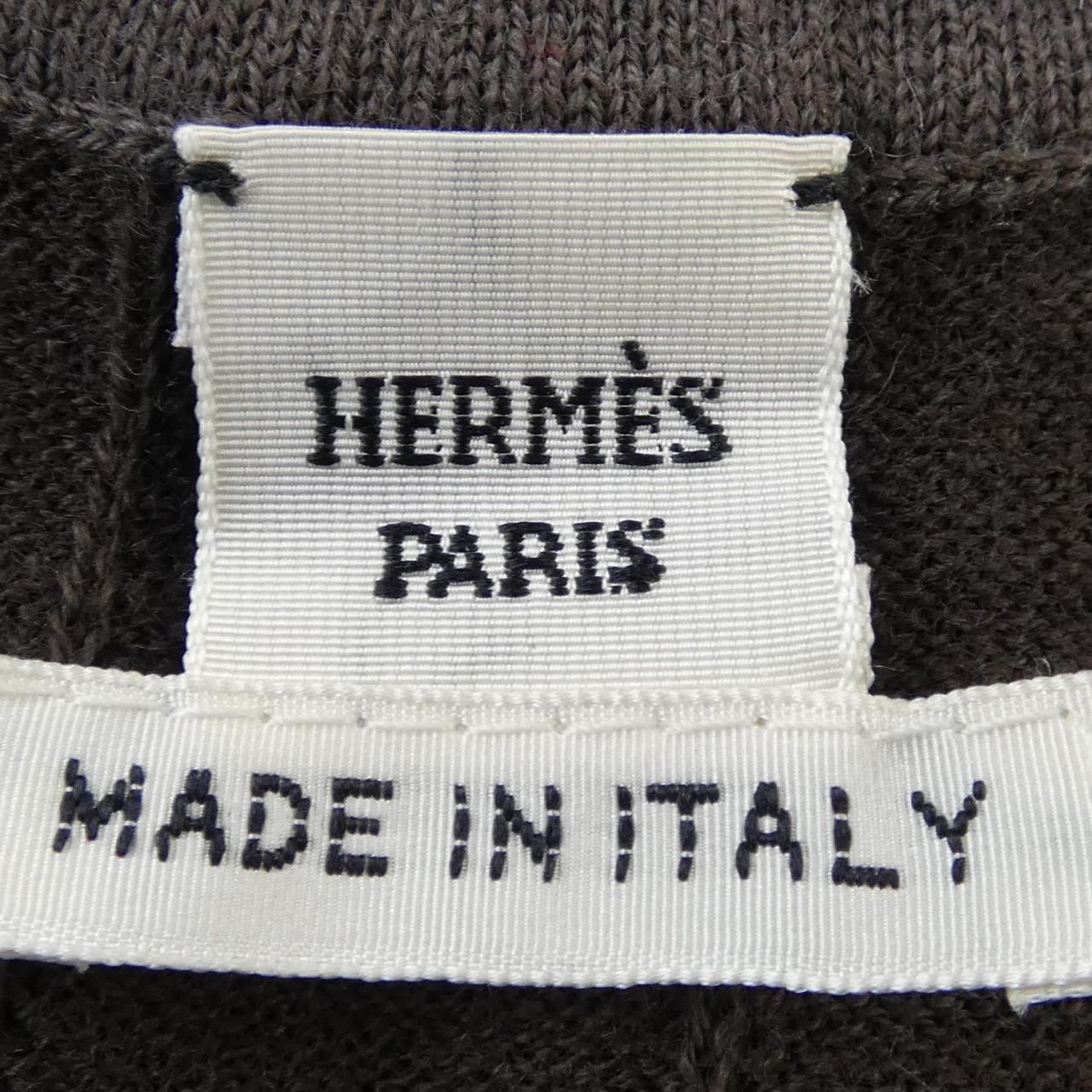 Hermes Knit Sweater Brown — view 4