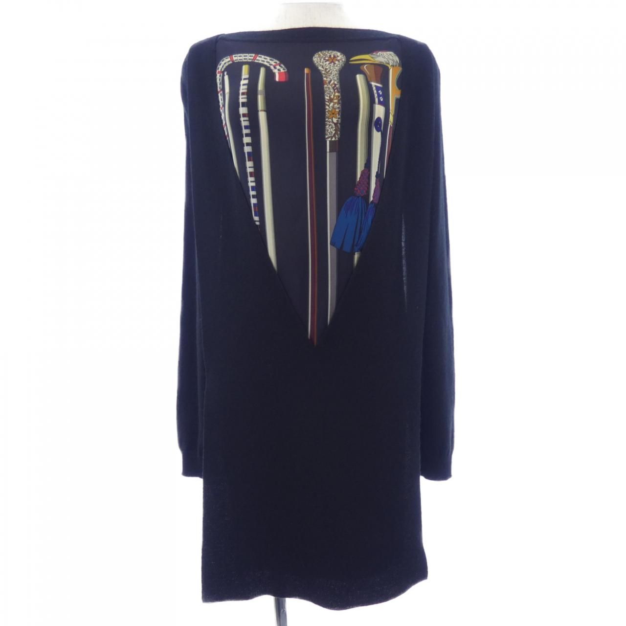 Hermes Knit Sweater Black