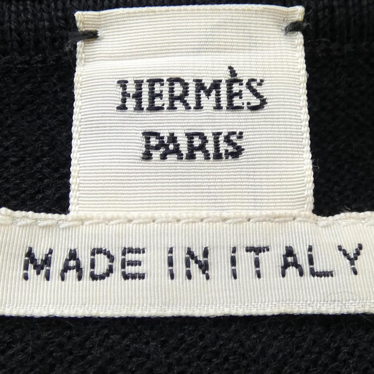 Hermes Knit Sweater Black — view 4