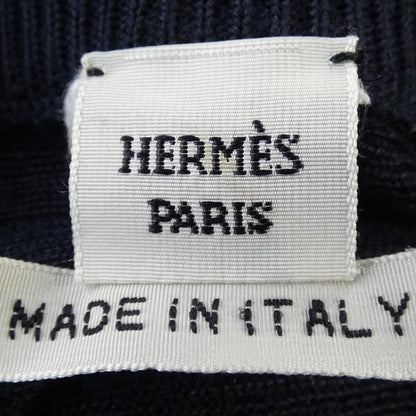 Hermes Knit Sweater Navy — view 4