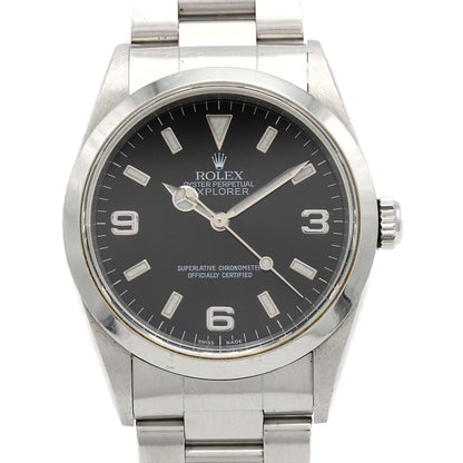 Rolex Explorer I SS Automatic Winding a Number Watch