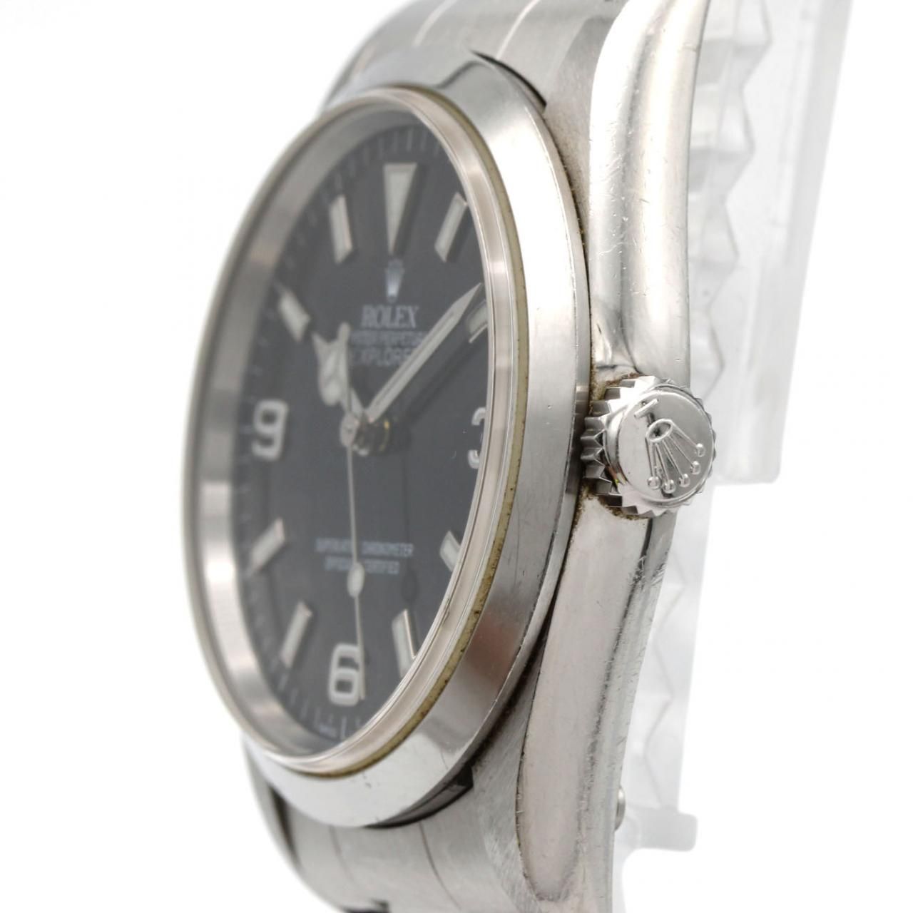 Rolex Explorer I SS Automatic Winding a Number Watch — view 3