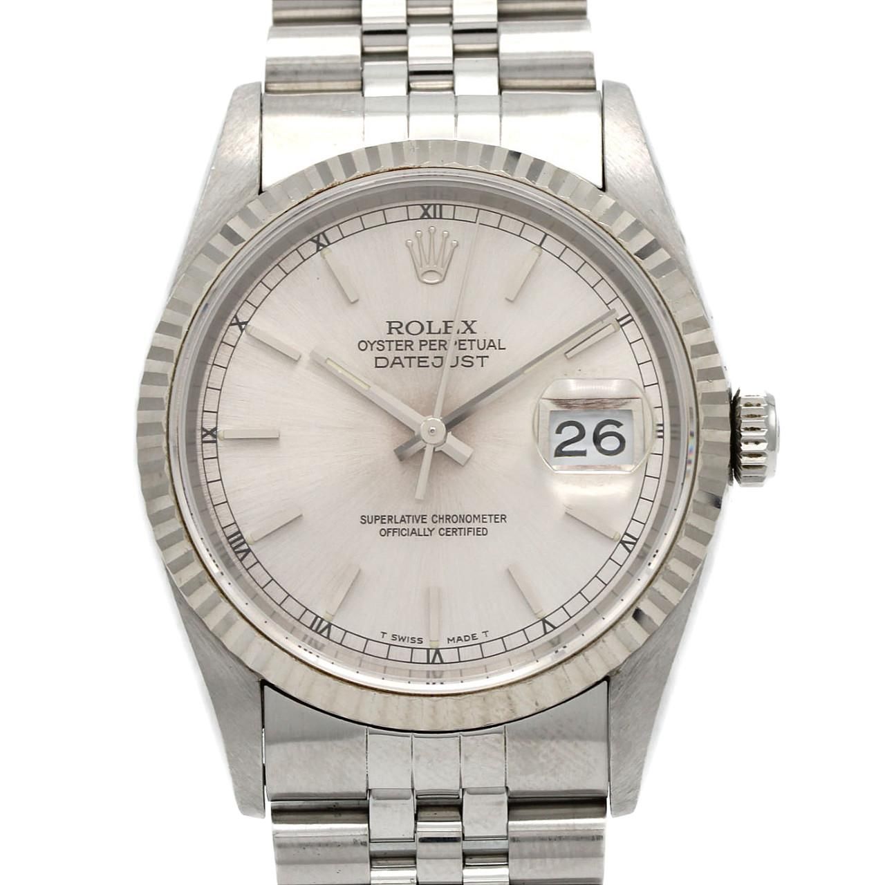 Rolex Datejust Automatic Winding Number Watch