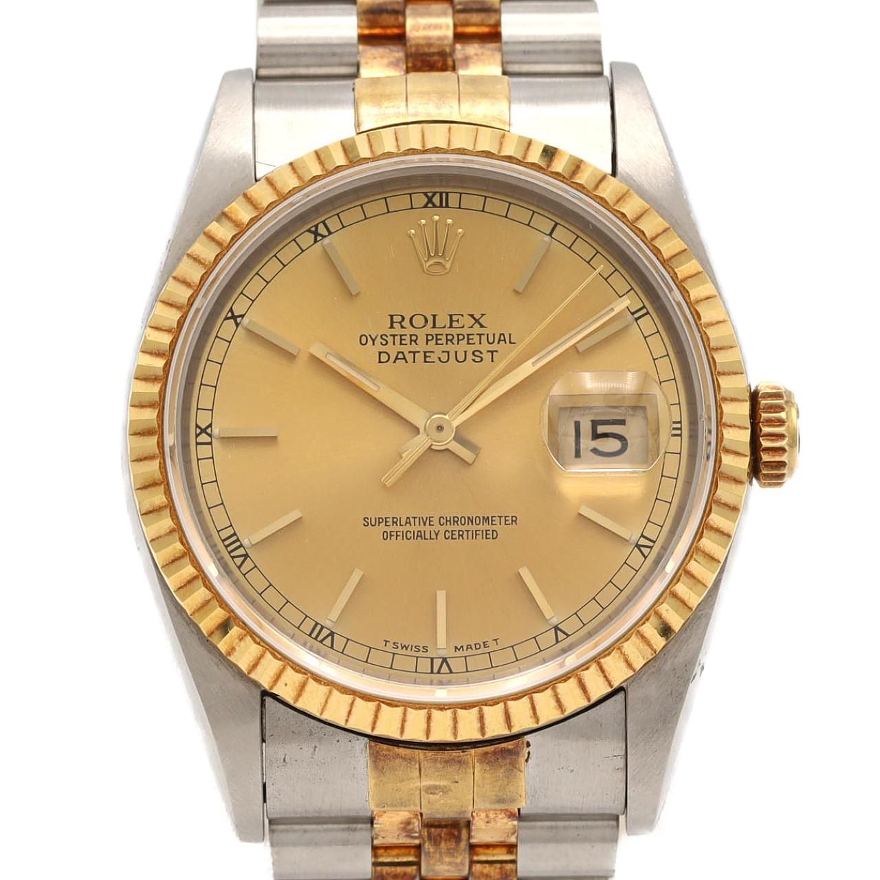 Rolex Datejust Automatic Winding Number Watch