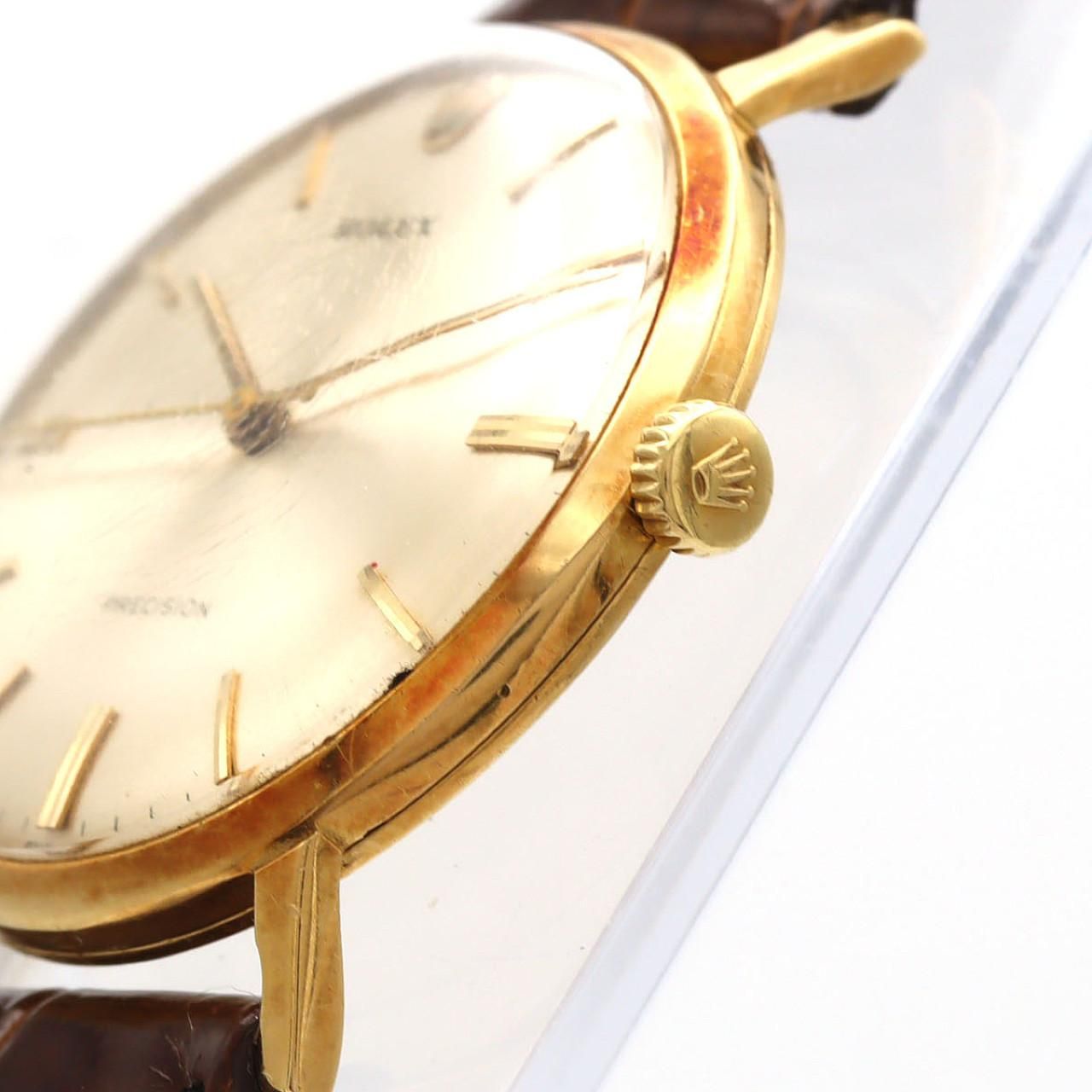 Rolex Precision YG Manual Winding Watch — view 3