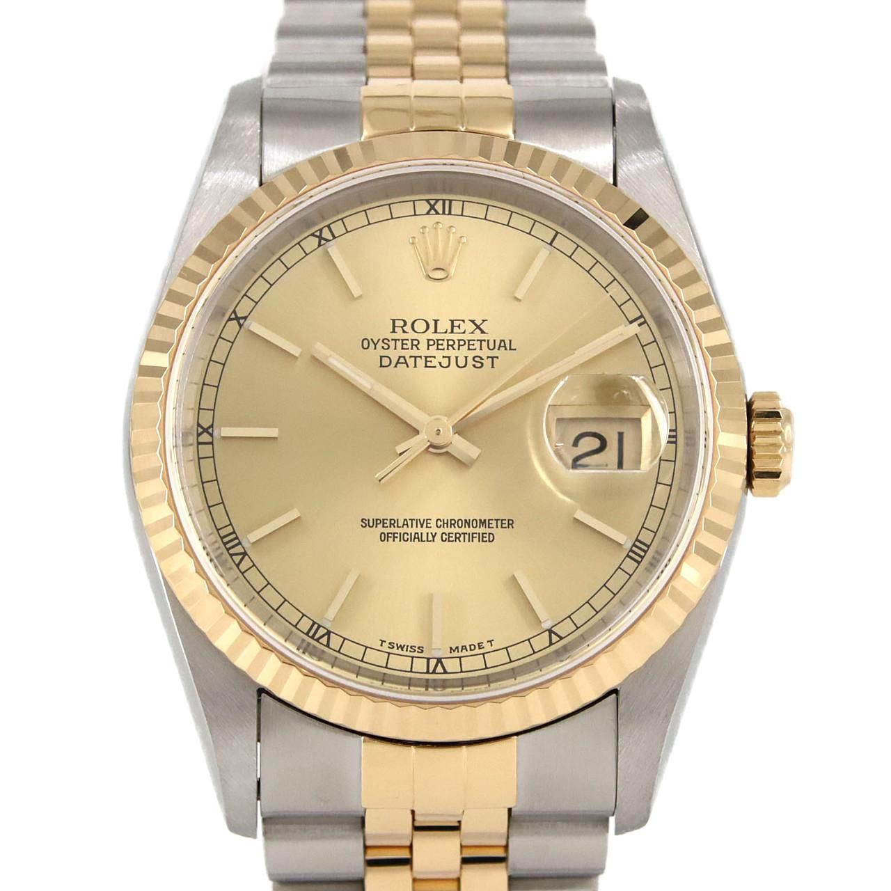 Rolex Datejust Automatic Winding Number Watch