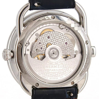 Hermes Also le Tan Voyageur SS Automatic Winding Watch — view 6