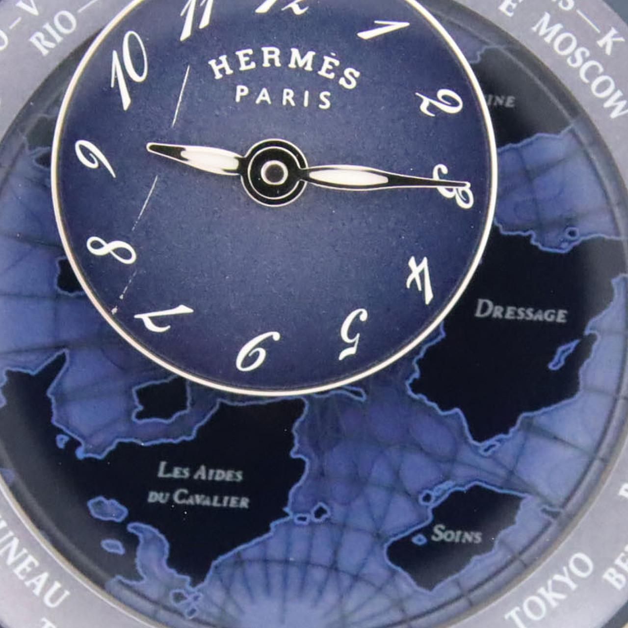 Hermes Also le Tan Voyageur SS Automatic Winding Watch — view 5