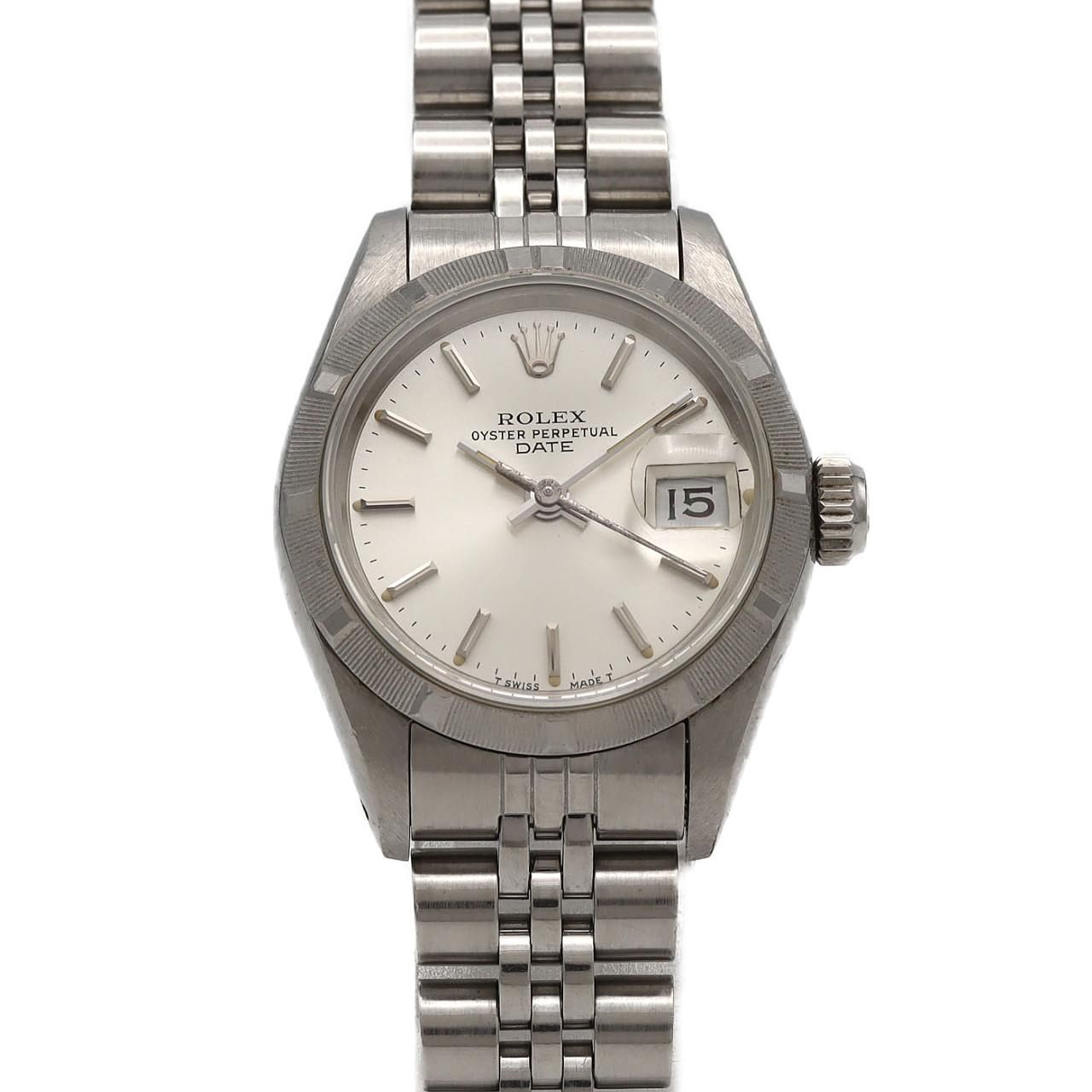 Rolex Oyster Perpetual Date 5 SS Automatic Winding Watch